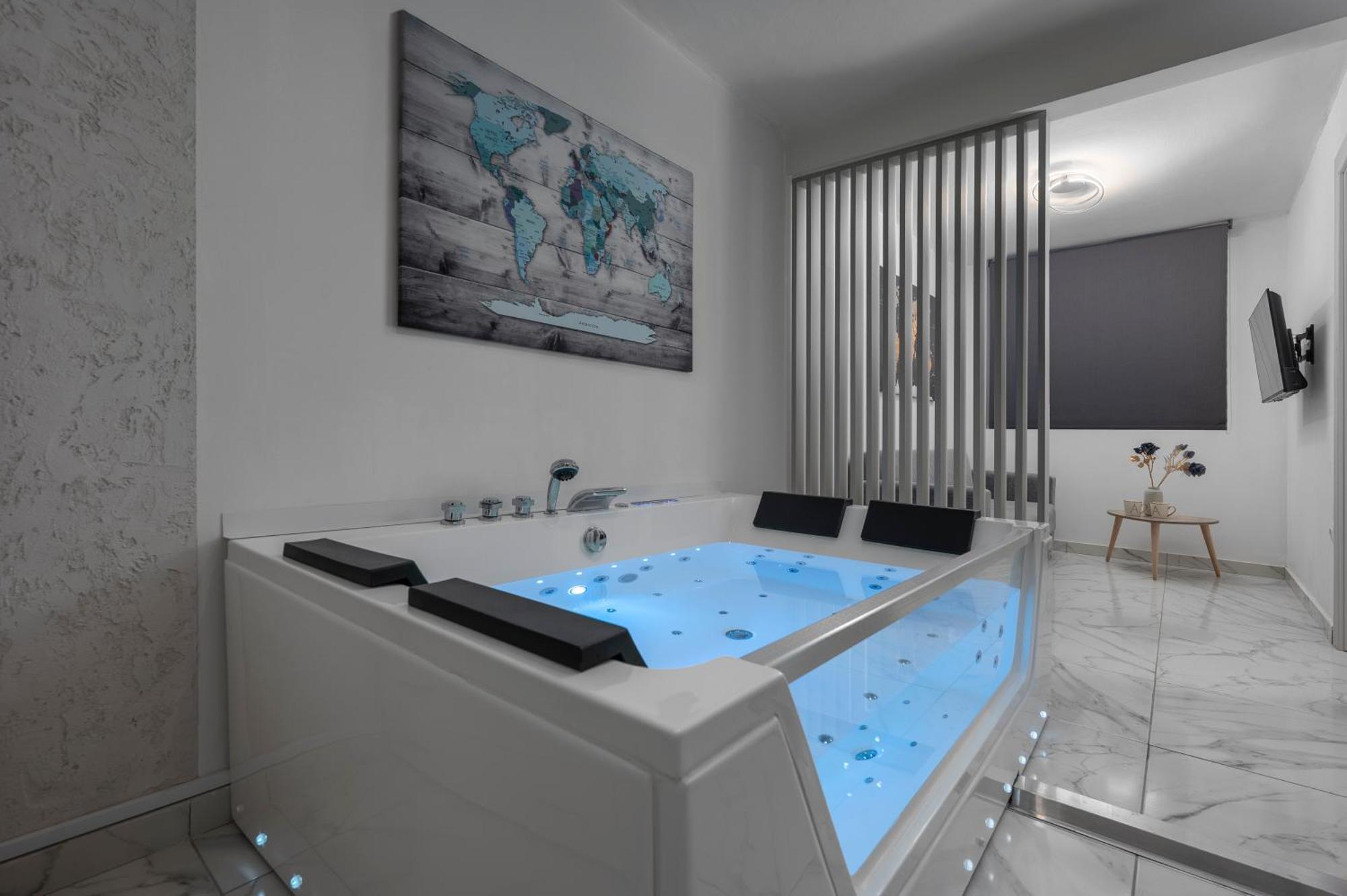 Premium Jacuzzi At The Center, By Aqua Platinum